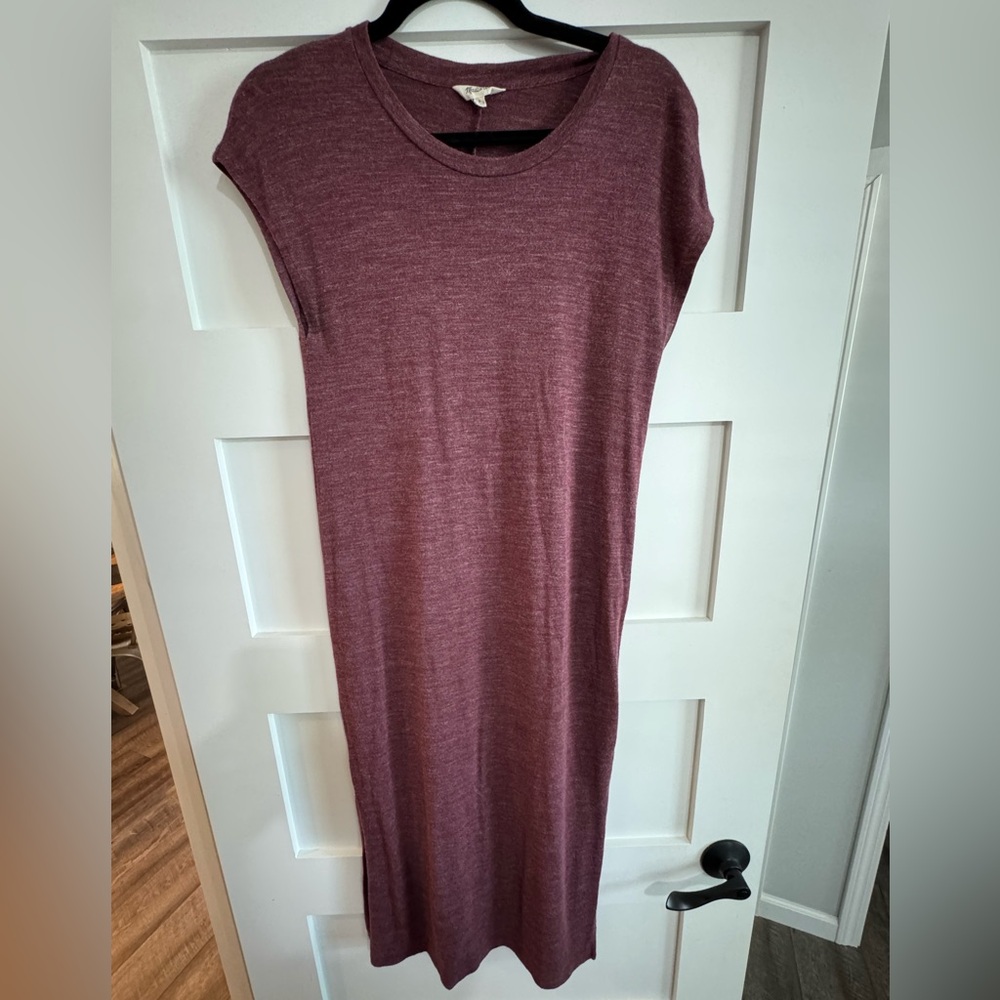 Madewell Mauve Midi Dress